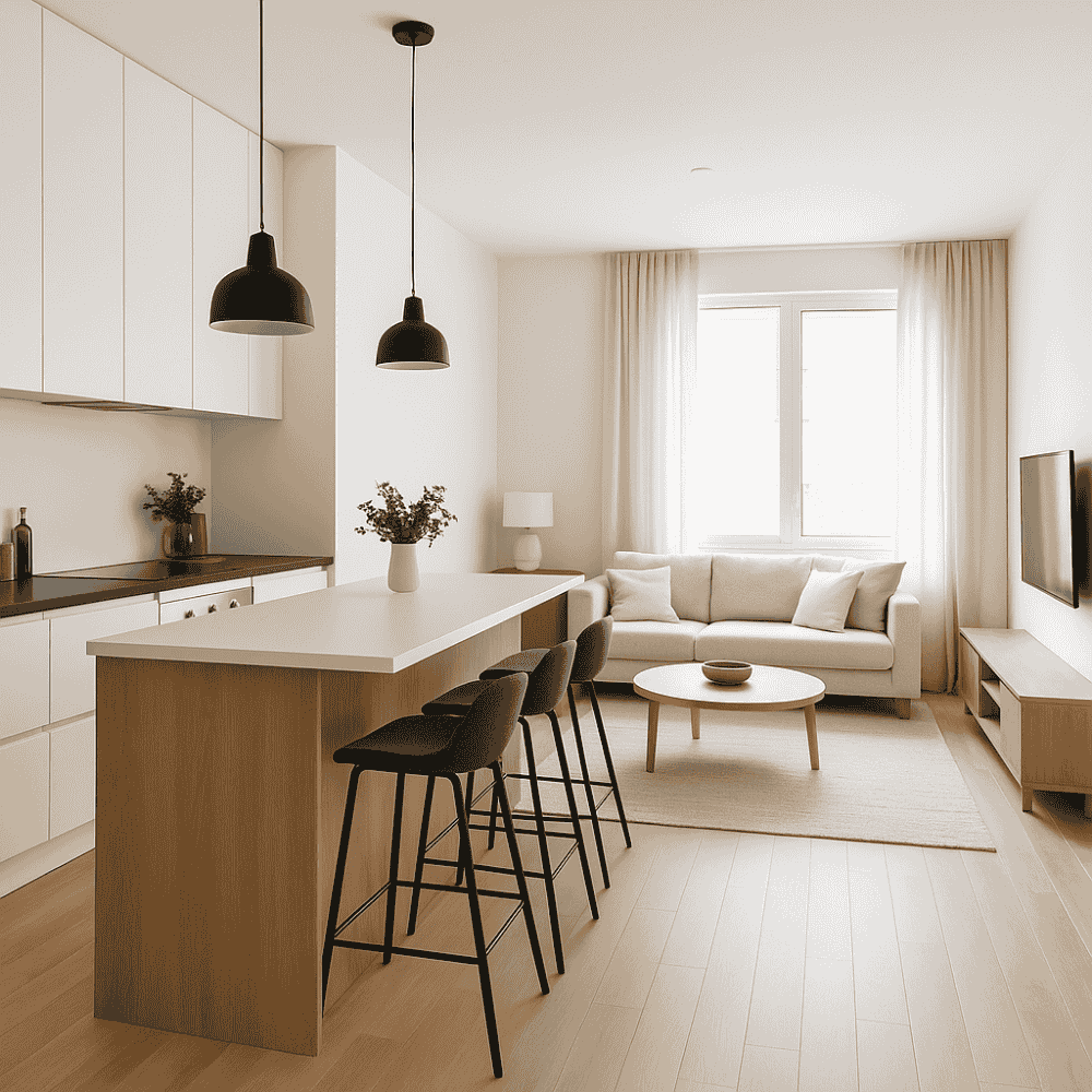 Reformas para una cocina abierta y conectada con el salón