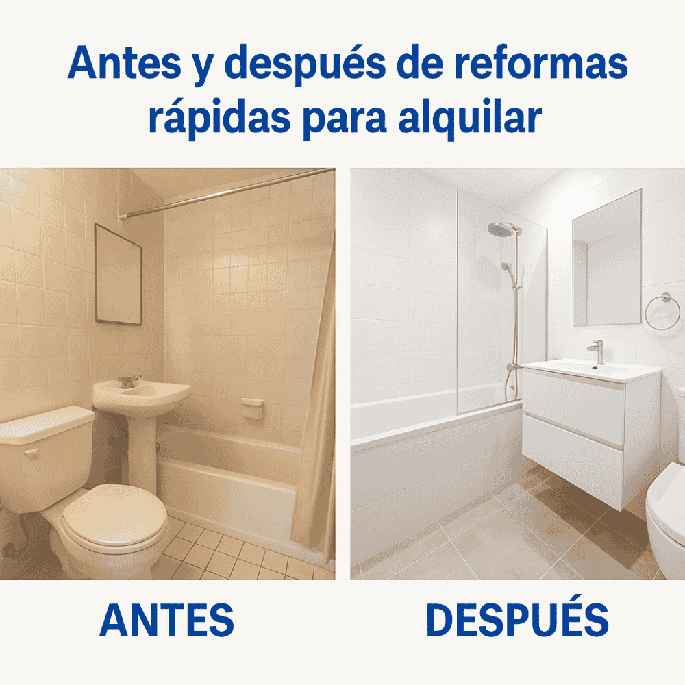 reformas rápidas para alquilar tu casa