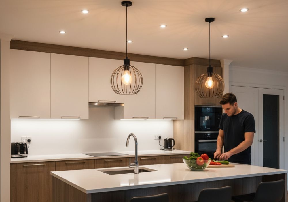 como iluminar una cocina_ iluminación encimera cocina